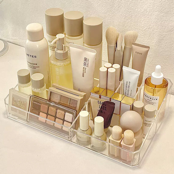 クリアメイク用品収納ケース