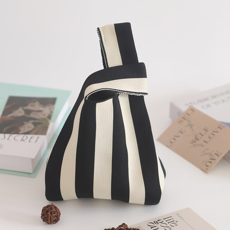 サマーニット素材ミニハンドバッグ