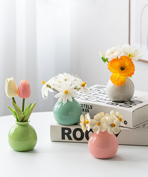 capi オクトパスベイビーフラワーベース　ミドル Quail Ceramics アニマル・フラワーベース｜フラワーベース