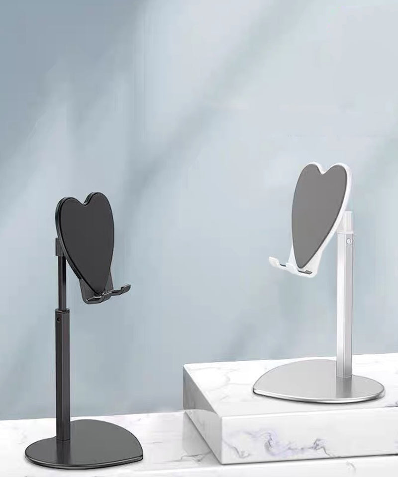 ハート型スマホスタンド