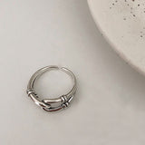 Vintage Chain Silver Ring