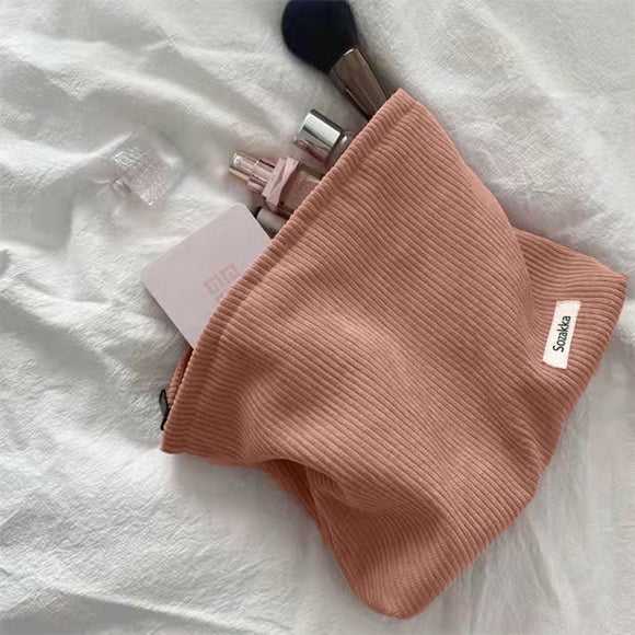 Corduroy Material Multi Pouch